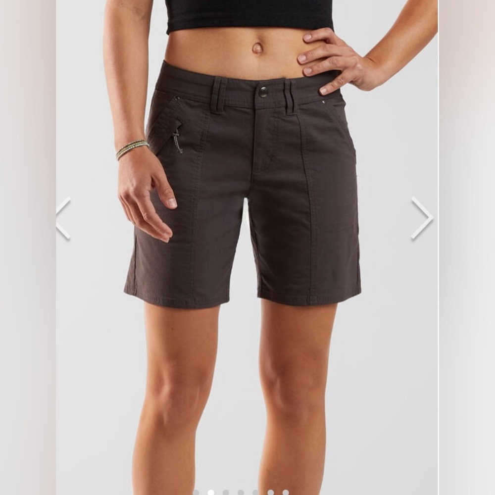 Title Nine Big B Shorts with 7 In Inseam Burgundy- 8